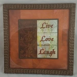 Live Laugh Love Wall Decor
